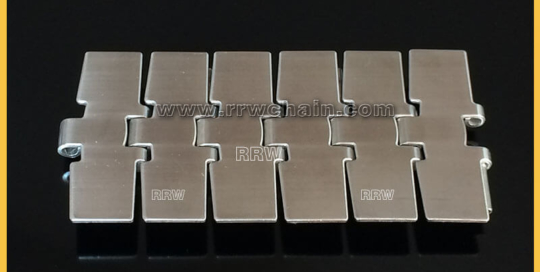 SS 881 TAB Stainless Steel Slat Top Chains Conveyors SS812 SS802