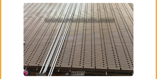 Reinforcement Steel Pin Links Modular Belt 4809 5997 Pasteurizer Conveyor